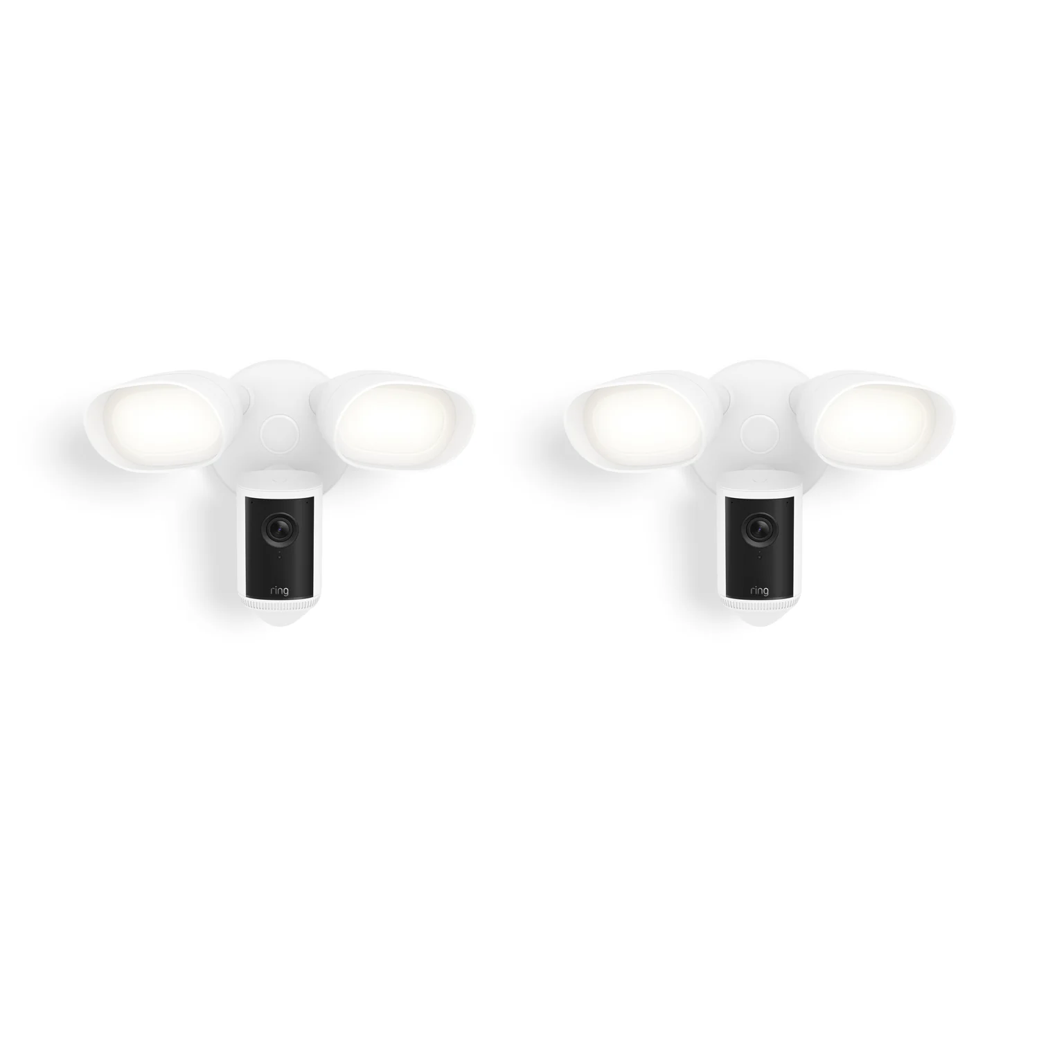 2-Pack Floodlight Cam Pro (Newest Model)